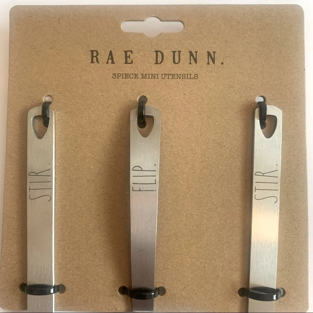 Rae Dunn 3 Piece Mini Cooking Utensils